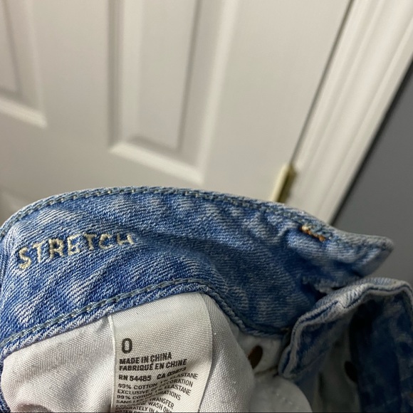 American Eagle Stretch Jean Shorts in Light Wash - Picture 6 of 6